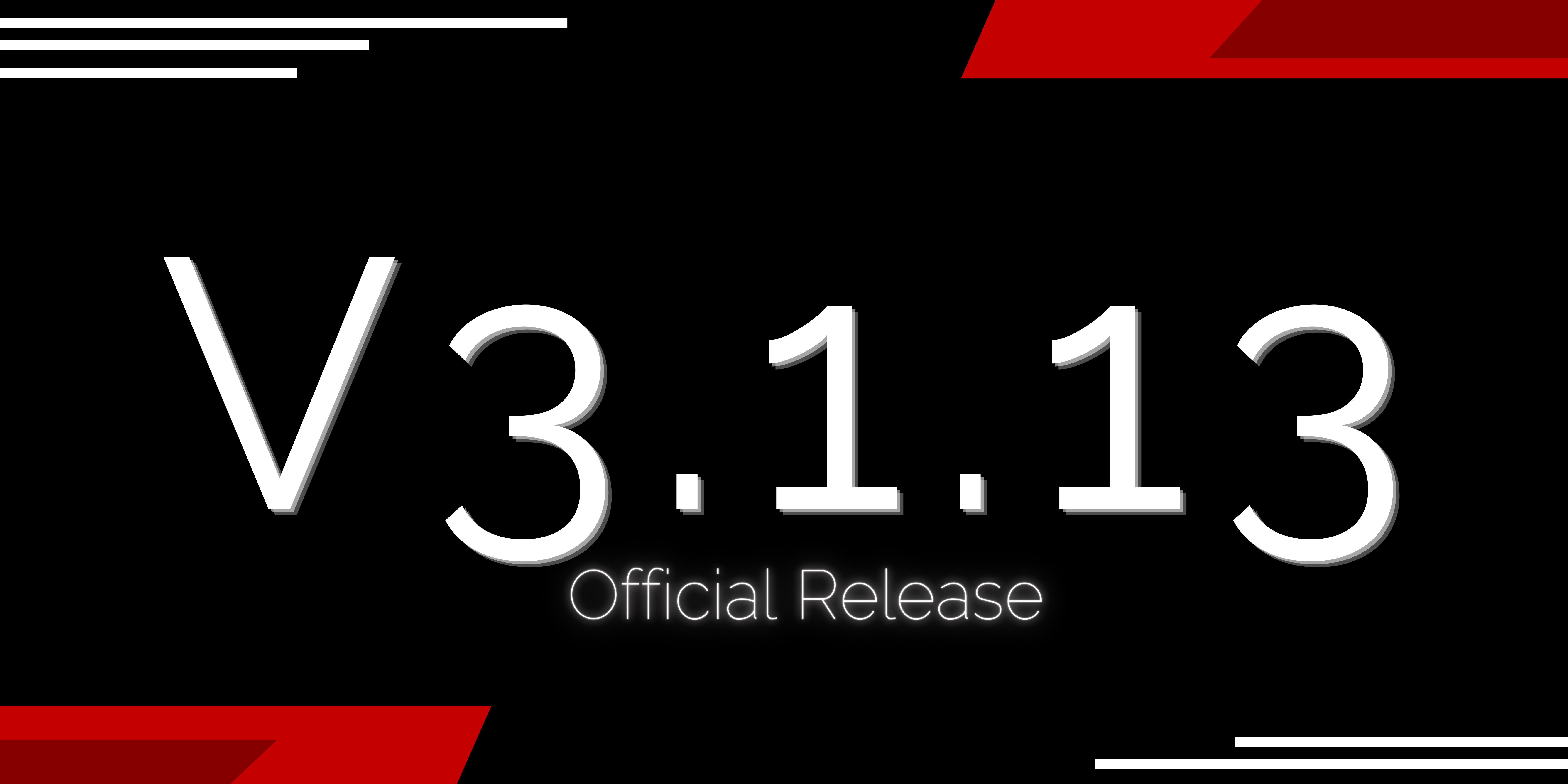 V3.1.13 Release