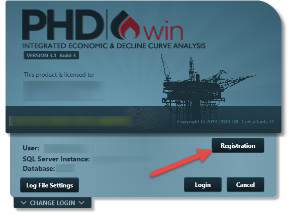 V3 Splash Page with Registration Button Highlighted